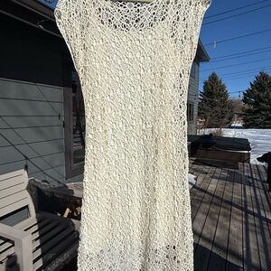 Ralph Lauren Elegant Cream Lace Dress